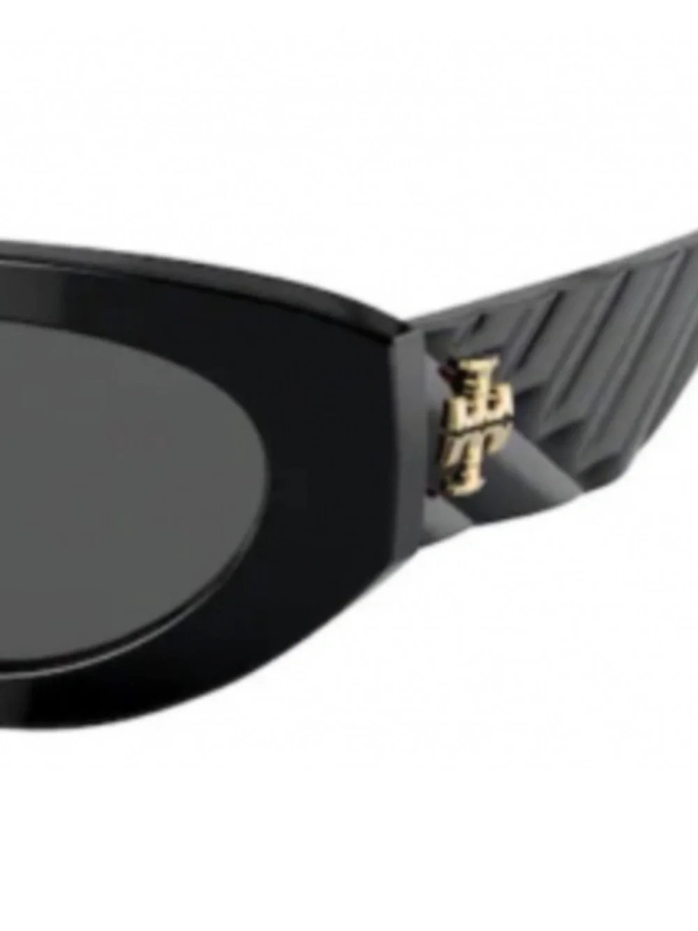 Tory Burch Kira Black Cat Eye Sunglasses w/ Case & Cloth